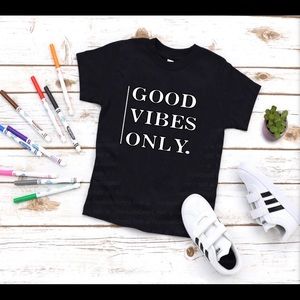Youth T-shirt - good vibes only